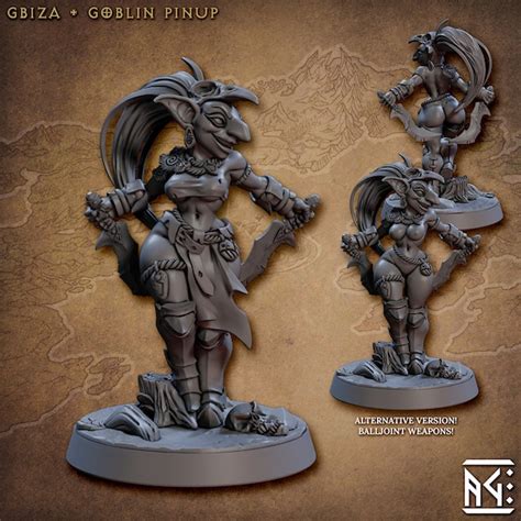 sexy female goblin|Nsfw Goblin Miniatures .